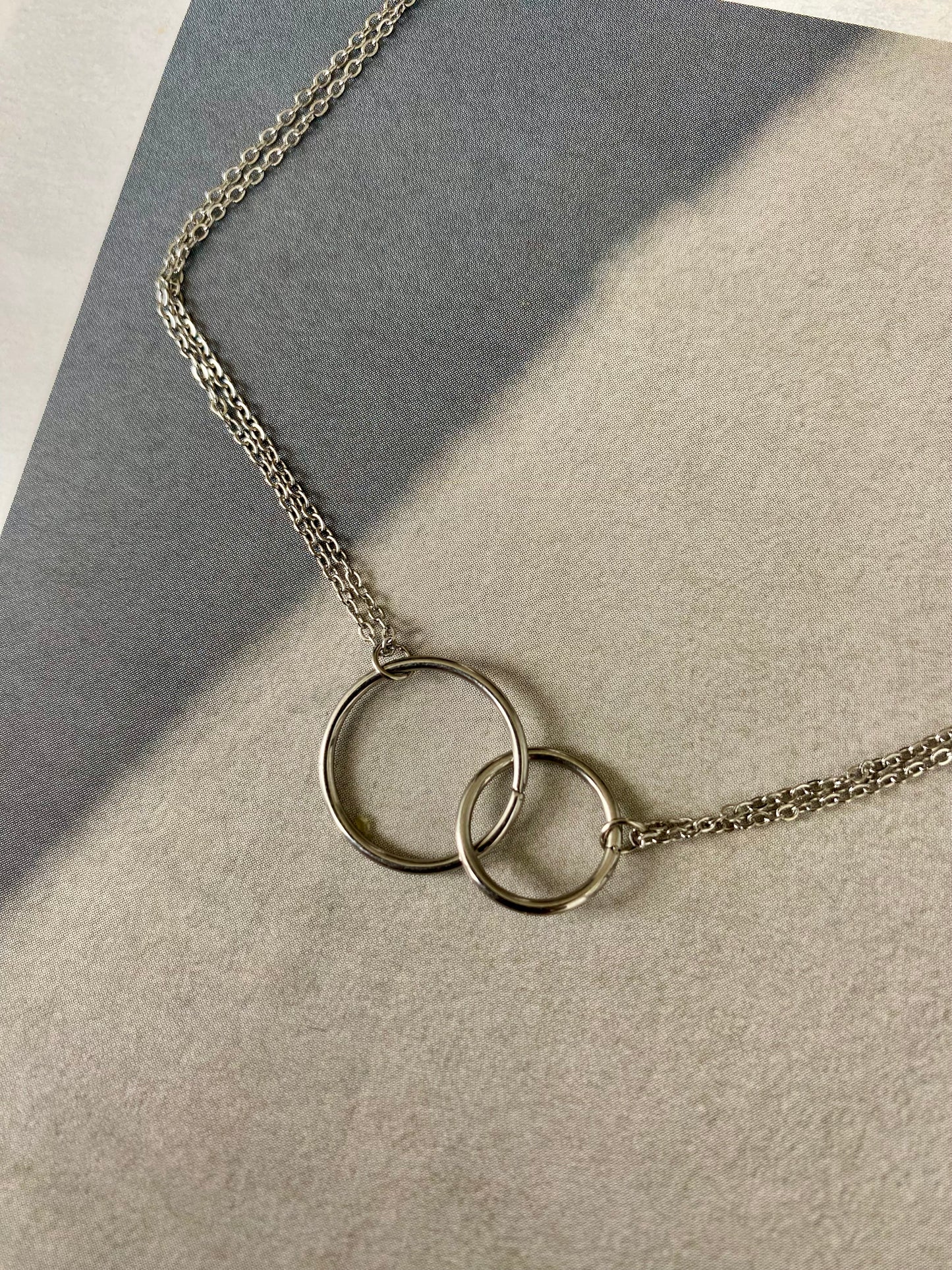 Collar UNION Plateado