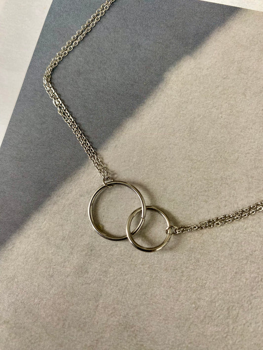 Collar UNION Plateado