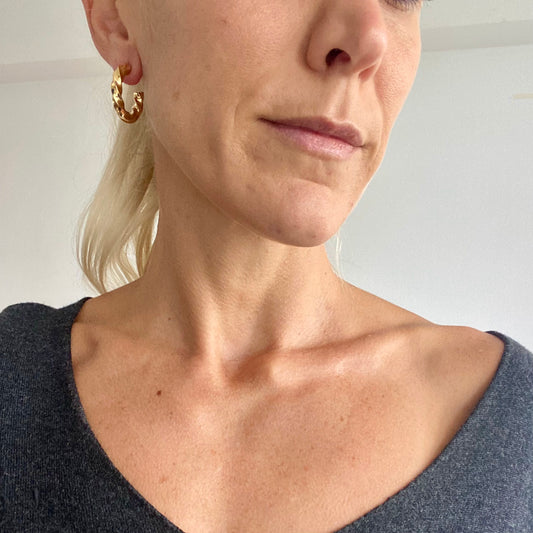 Pendientes AURA Dorado