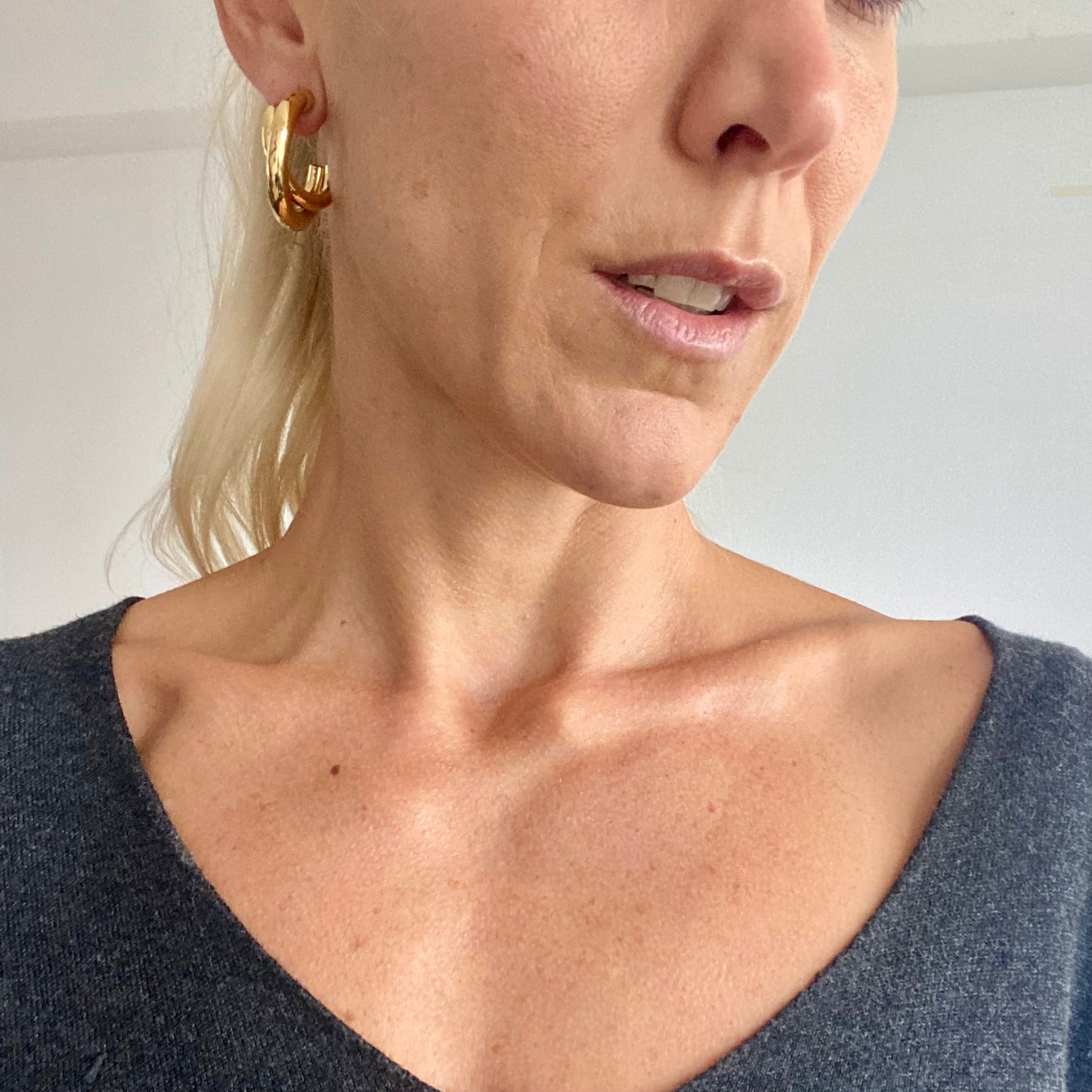 Pendientes CHUNKY Dorados