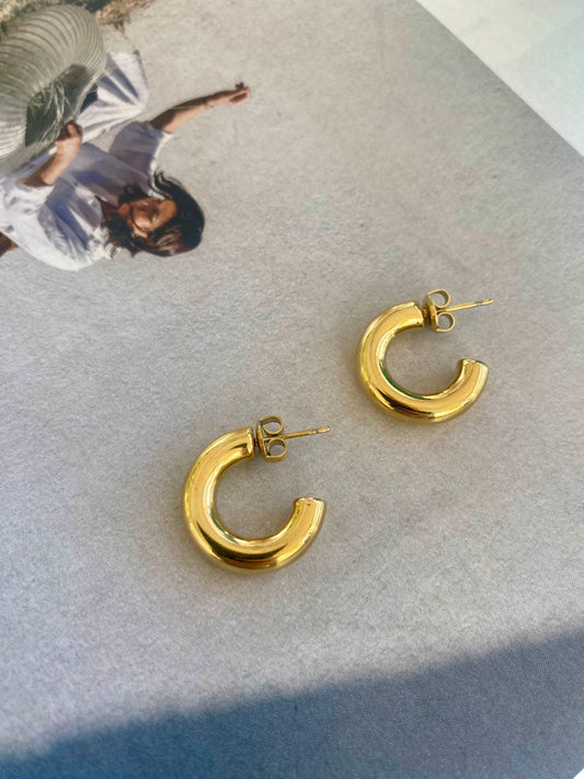 Pendientes COCA Dorado