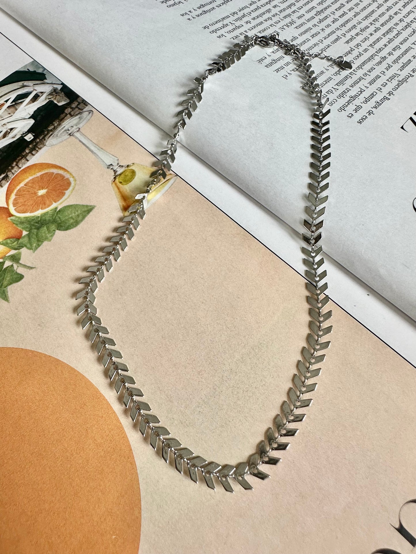 Collar KATE Plateado